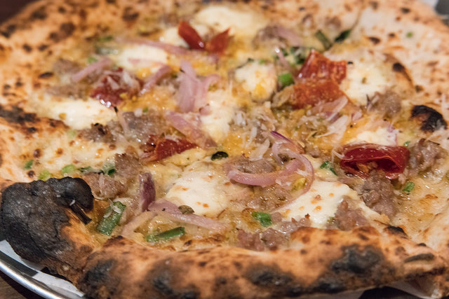 Lunch Comes a Wood-Fired Oven at Menomale Pizza Napoletana Near Rhode Island Row